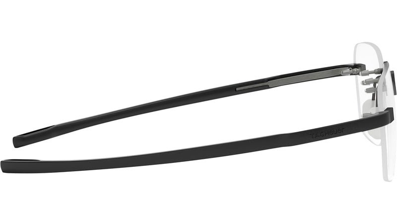 Flex Black Geometric Eyeglasses