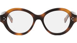 3 Dots HD Tortoise Geometric Eyeglasses
