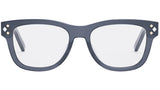 CD DiamondO S1I Blue Geometric Eyeglasses