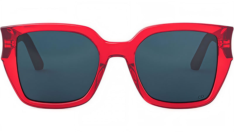 DiorGlow S1I Red Squared Sunglasses