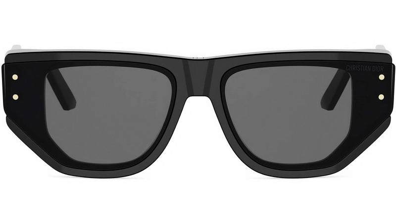 DiorSignature 15I Shiny Black Geometric Sunglasses