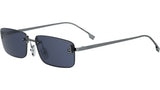 Fendi First Crystal Silver Square Sunglasses
