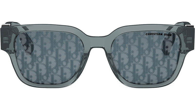 Dior Oblique S1I Shiny Blue Squared Sunglasses