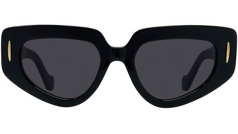 Anagram Black Geometric Sunglasses