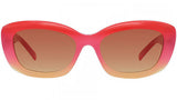 GV Day Red Faded Geometric Sunglasses