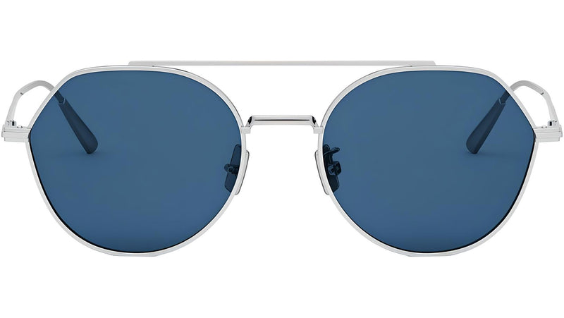DiorBlackSuit R6U Silver Geometric Sunglasses