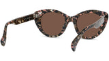 Boke Flower Havana Cat eye Sunglasses