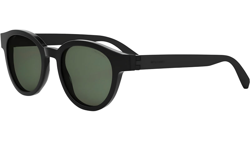 Bvlgari Aluminium Black Round Sunglasses