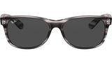 New Wayfarer RB2132 6430B1 striped grey havana
