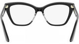 DiorMidnight O B1I Black Butterfly Eyeglasses