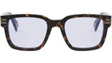 B.zero1 Havana Geometric Eyeglasses