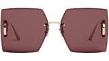 30Montaigne S7U Purple Geometric Sunglasses