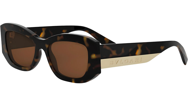 Bvlgari Roma Havana Geometric Sunglasses