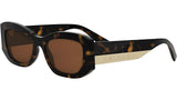 Bvlgari Roma Havana Geometric Sunglasses