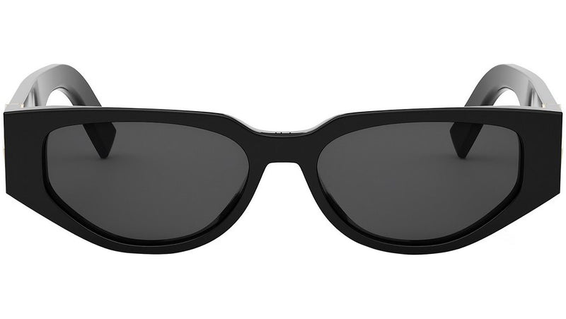 CD Diamond S7I Black Geometric Sunglasses