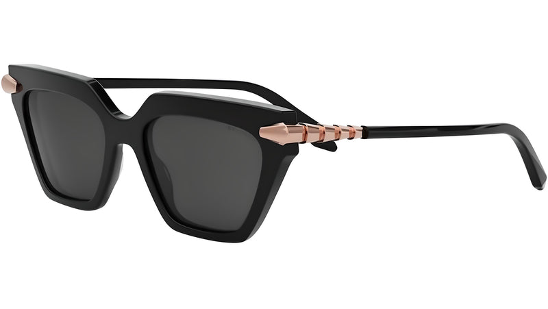 Serpenti Viper Black Cat Eye Sunglasses