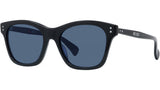 Boke Flower Black Square Sunglasses