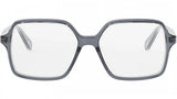 CELINE Thin Grey Square Eyeglasses