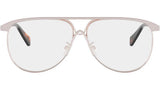 CELINE Metal Rose Gold Pilot Sunglasses