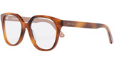 LaParisienneDiorO S3I Havana Round Eyeglasses